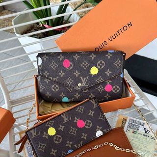 Túi Xách LV Bì Thư 3in1 sz18 (Fullbox). Fullbox, bọc seal. Hàng super, có logo mã cod