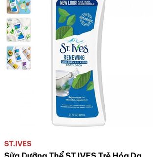 Sữa dưỡng thể ST. IVES trẻ hoá da COLLAGEN 621ml