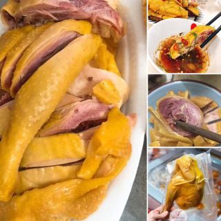 Gà ủ muối 2 khay