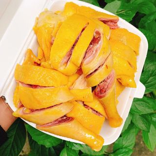 Gà ủ muối 2 khay