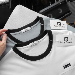 Áo thun nam cổ tròn, áo phông nam ngắn tay M&M