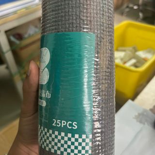 CUỘN KHĂN CHÀ XOONG LEN THÉP, CUỘN KHĂN ĐEN CHÀ NỒI - CUỘN KHĂN CHÀ SÀN GIÁ SỈ