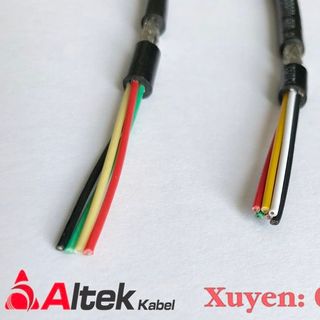 Cáp điện tín hiệu chống nhiễu 4x0.22mm2 lõi đồng hãng Altek Kabel