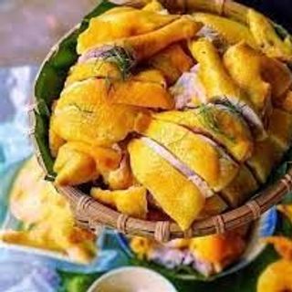 Gà ủ muối ko đầu