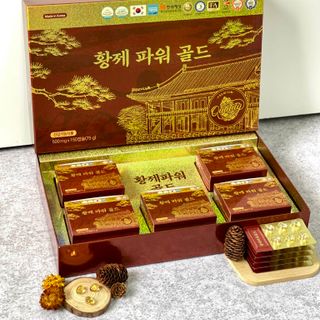 Tinh Dầu Thông Đỏ Hwangje Power Gold 150 Viên