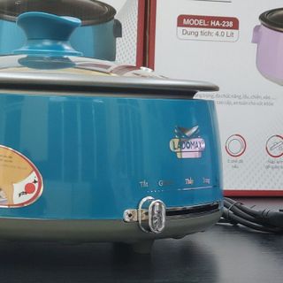 Lẩu điện lòng rời 4L Ladomax Ha-238