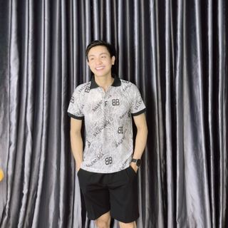 áo cổ trụ thun xịn in toàn thân