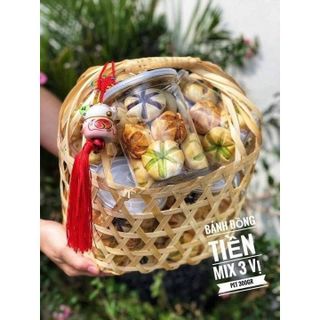 BÁNH ĐỒNG TIỀN MIX 3 VỊ, HƯƠNG THƠM GIA TRUYỀN, ĐỘC ĐÁO - WINNIE HOUSE