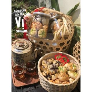 BÁNH ĐỒNG TIỀN MIX 3 VỊ, HƯƠNG THƠM GIA TRUYỀN, ĐỘC ĐÁO - WINNIE HOUSE