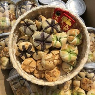 BÁNH ĐỒNG TIỀN MIX 3 VỊ, HƯƠNG THƠM GIA TRUYỀN, ĐỘC ĐÁO - WINNIE HOUSE