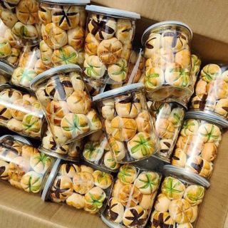 BÁNH ĐỒNG TIỀN MIX 3 VỊ, HƯƠNG THƠM GIA TRUYỀN, ĐỘC ĐÁO - WINNIE HOUSE