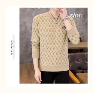 áo tay dài sweater màu cà phê sữa hot nhất hiện nay