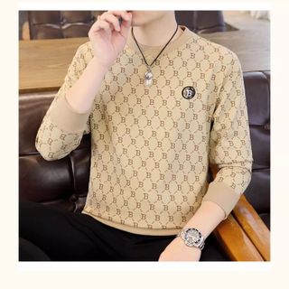 áo tay dài sweater màu cà phê sữa hot nhất hiện nay