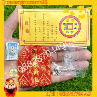 Túi Phước Lành Chiêu Tài Lộc, Của Cải Dồi Dào, Cầu Bình An( Đã Gia Trì)
