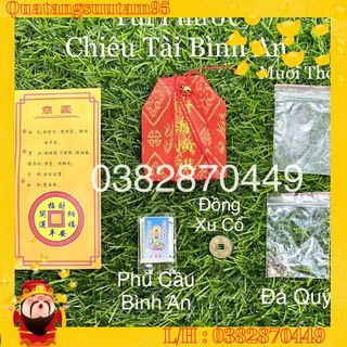 Túi Phước Lành Chiêu Tài Lộc, Của Cải Dồi Dào, Cầu Bình An( Đã Gia Trì)