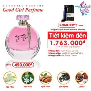 Nước hoa good girl 60ml ib cập nhật giá sỉ