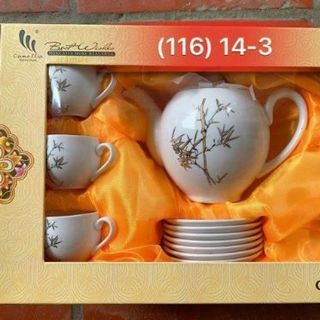 BỘ BÌNH TRÀ HỌA TIẾT SANG TRỌNG HÀN QUỐC