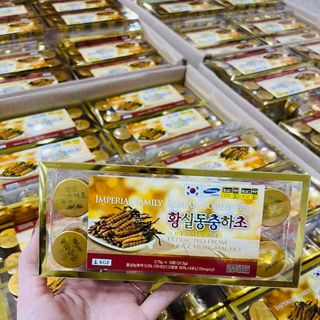Viên Hoàn Đông Trùng Hạ Thảo Hàn Quốc Imperial Family Korean Cordyceps Hộp 10 Viên