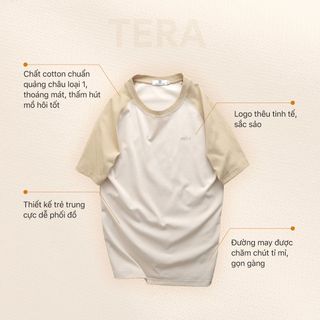 Áo thun nam cổ tròn, áo phông nam ngắn tay Pack Tera