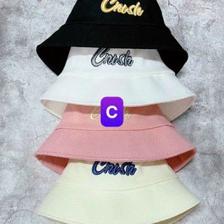 Mũ bucket thêu chữ Cnish CQ