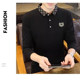 ÁO POLO CỔ TRỤ MÀU ĐEN IN VÀ THÊU ĐẸP VẢI XỊN GIÁ SỈ RẺ NHẤT HIỆN NAY