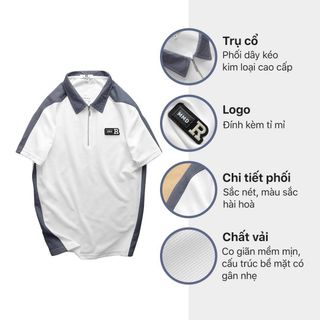 Áo thun polo nam, áo phông nam Polo Pack R