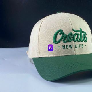 Nón lưỡi trai thêu chữ create CQ