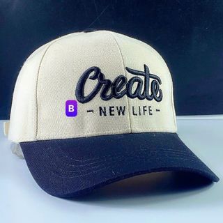 Nón lưỡi trai thêu chữ create CQ