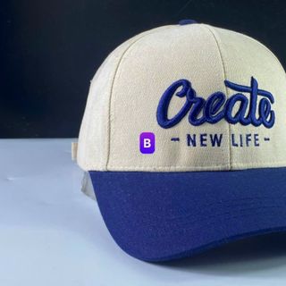Nón lưỡi trai thêu chữ create CQ