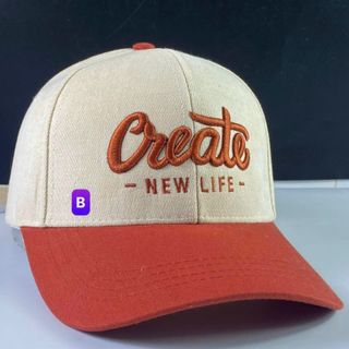 Nón lưỡi trai thêu chữ create CQ