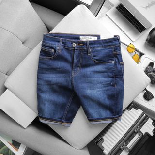 Short jean nam dòng cao cấp hàng 1-1 Jean Lụa Cotton  mền mịn Có Thun