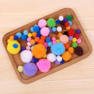 GÓI 200 CỤC BÔNG TRANG TRÍ, (về ít không chọn màu)