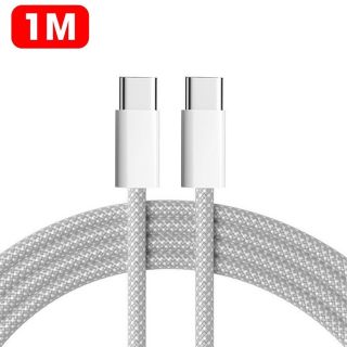 Cáp sạc Iphone 15 60w 2 cổng Type C - Hàng zin