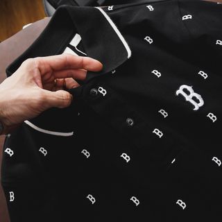Áo thun polo nam chất cotton, áo phông nam cao cấp, chất 100% COTTON  co giản 4 chiều dày dặn mịn mát, logo thêu kết hợp in full thân trẻ trung vs sang trọng rất dễ mix đồ - size từ 55kg - 87kg
