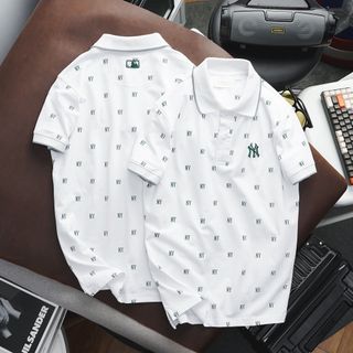 Áo thun polo nam chất cotton, áo phông nam cao cấp, chất 100% COTTON  co giản 4 chiều dày dặn mịn mát, logo thêu kết hợp in full thân trẻ trung vs sang trọng rất dễ mix đồ - size từ 55kg - 87kg