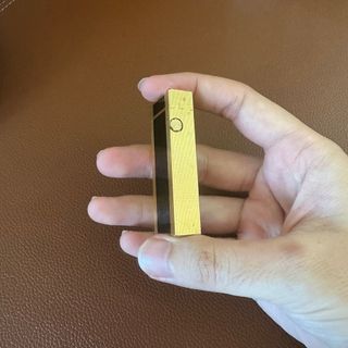 Bật lửa Dunhilll bọc vàng phũ men đen