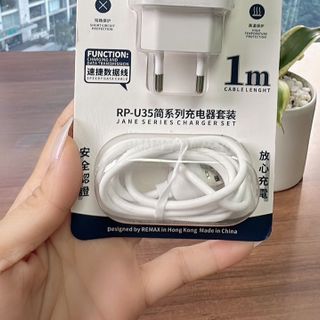 Bộ sạc Iphone USB Remax 1m RP U35 - Hàng chính hãng