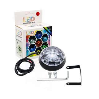 Đèn chiếu gầm 7 màu cho xe máy xe ô tô mẫu kim loại