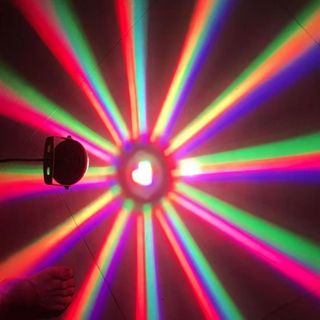 Đèn chiếu gầm 7 màu cho xe máy xe ô tô mẫu kim loại