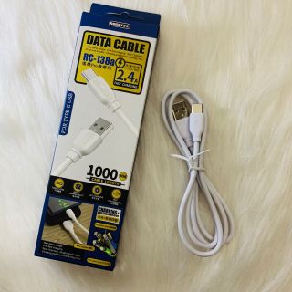 Cáp sạc usb micro Remax Rc-138a 2.4A 1m - Hàng chính hãng