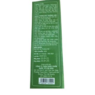 XỊT HÔI NÁCH HÔI CHÂN TO CA 20ML - FOR NEW