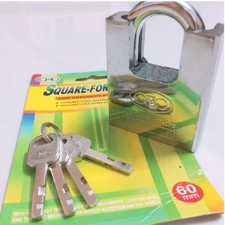 Ổ KHÓA SQUARE - FOREVER 60MM CHỐNG CẮT 4 CHÌA