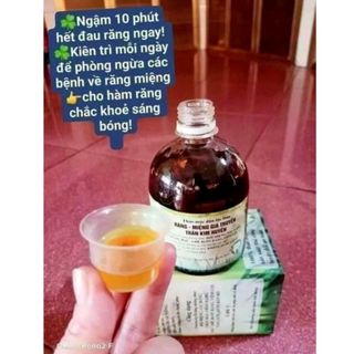 THẢO MỘC ĐẶC TRỊ SÂU RĂNG VIÊM LỢI NHIỆT MIỆNG NẤM LƯỠI 500ML -TRẦN KIM HUYỀN