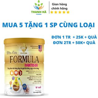SỮA NON CHO NGƯỜI TIỂU ĐƯỜNG ỔN ĐỊNH ĐƯỜNG HUYẾT,NGỪA BIẾN CHỨNG TIỂU ĐƯỜNG,TỐT CHO TIM MẠCH,TĂNG ĐỀ KHÁNG 900G - BSC