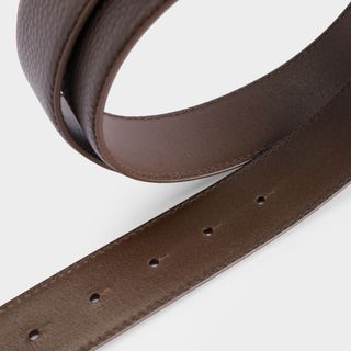 Dây Thắt Lưng Da Bò Vân Miu Đầu Khóa Kim M33