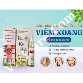 DUNG DỊCH VIÊM XOANG VIÊM TAI GIỮA VIÊM MŨI DỊ ỨNG - TRẦN KIM HUYỀN