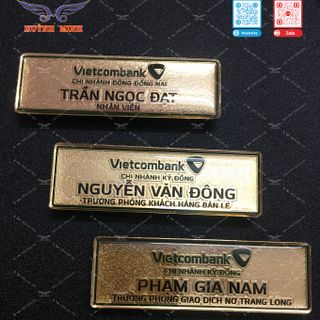 Bảng tên cài áo