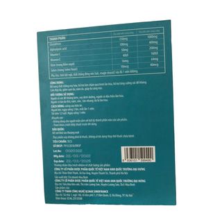 VIÊN UỐNG TRẮNG DA GLUTATHION 1000MG - TADAPHACO