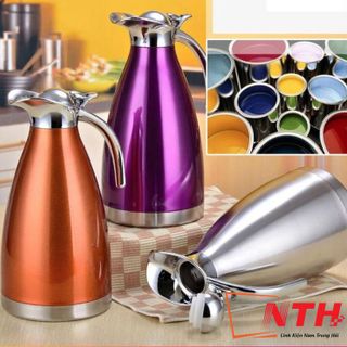 BÌNH 2 LỚP INOX GIỮ NHIỆT 2 LÍT - FULL BOX 2LIT giá sỉ