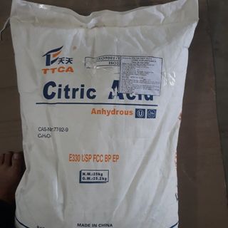 NGUYÊN LIỆU ACID CITRIC ANHYDROUS